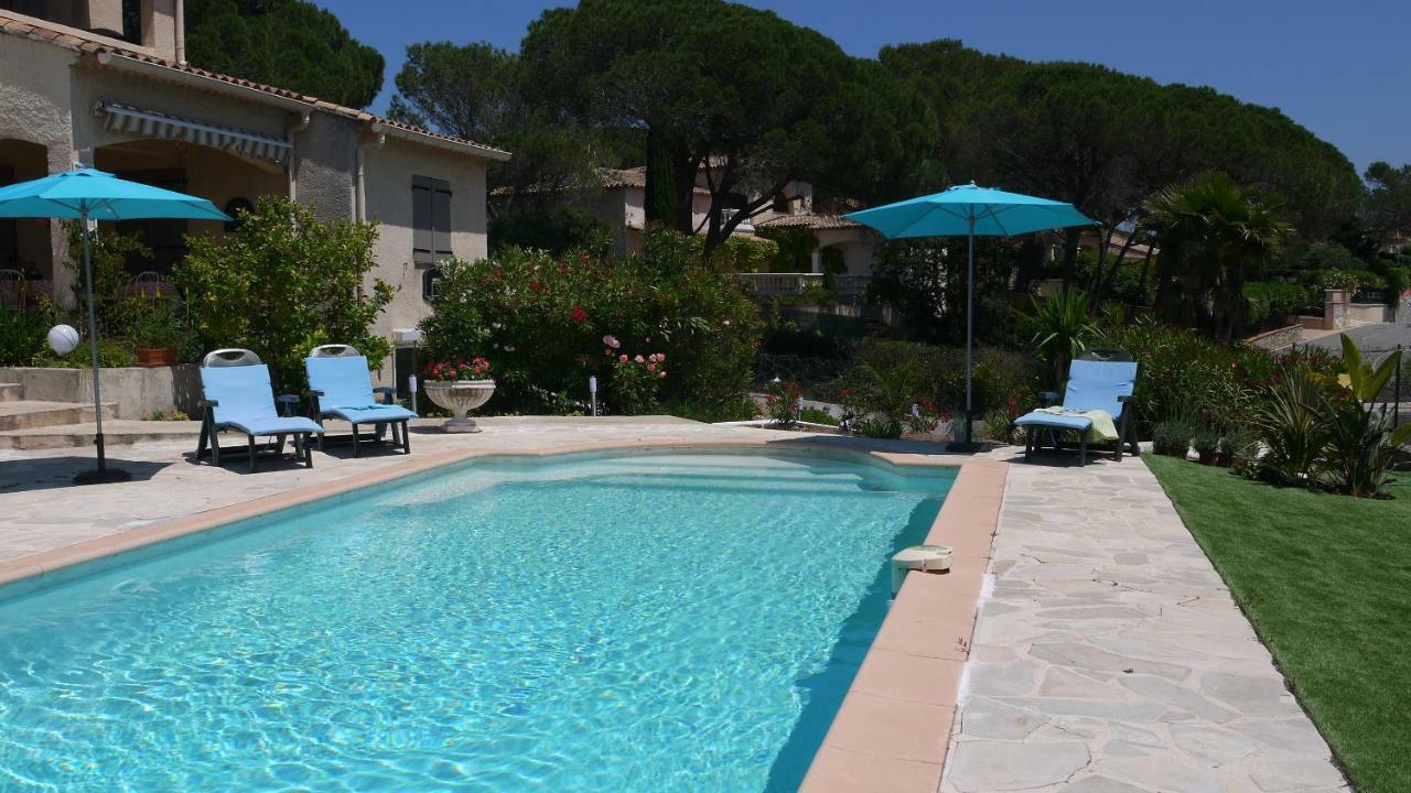 Grand Appartement Dans Maison Avec Piscine Privee Fréjus Eksteriør bilde