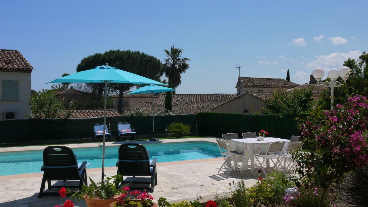 Grand Appartement Dans Maison Avec Piscine Privee Fréjus Eksteriør bilde